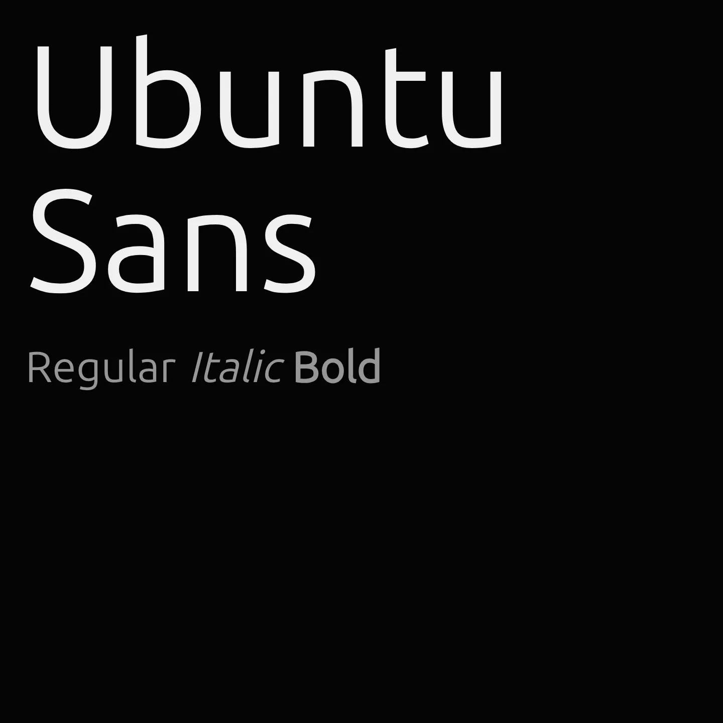 Ubuntu Sans