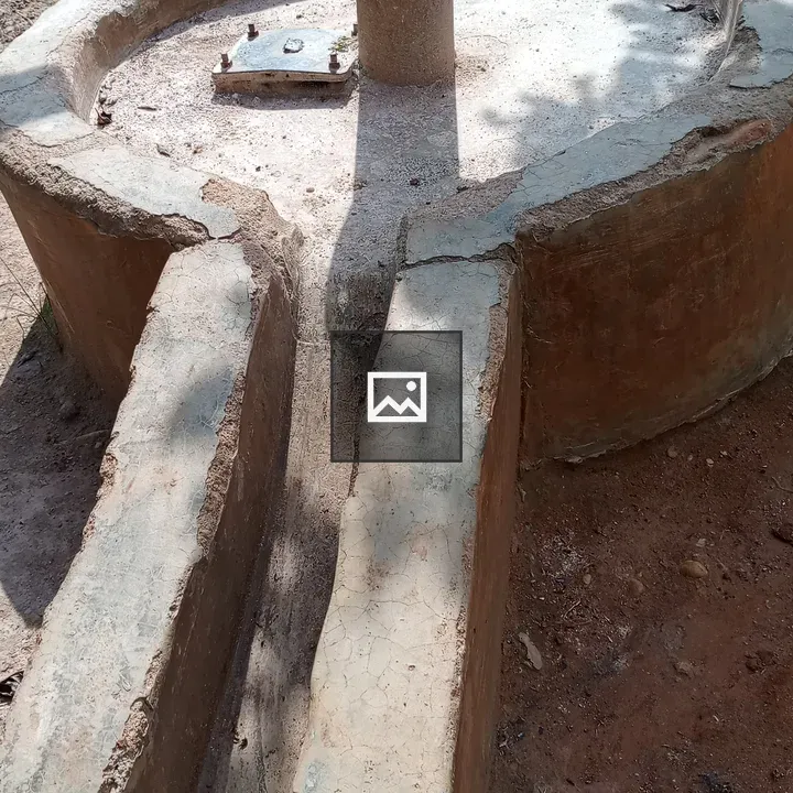 Dilapidated Borehole in Village