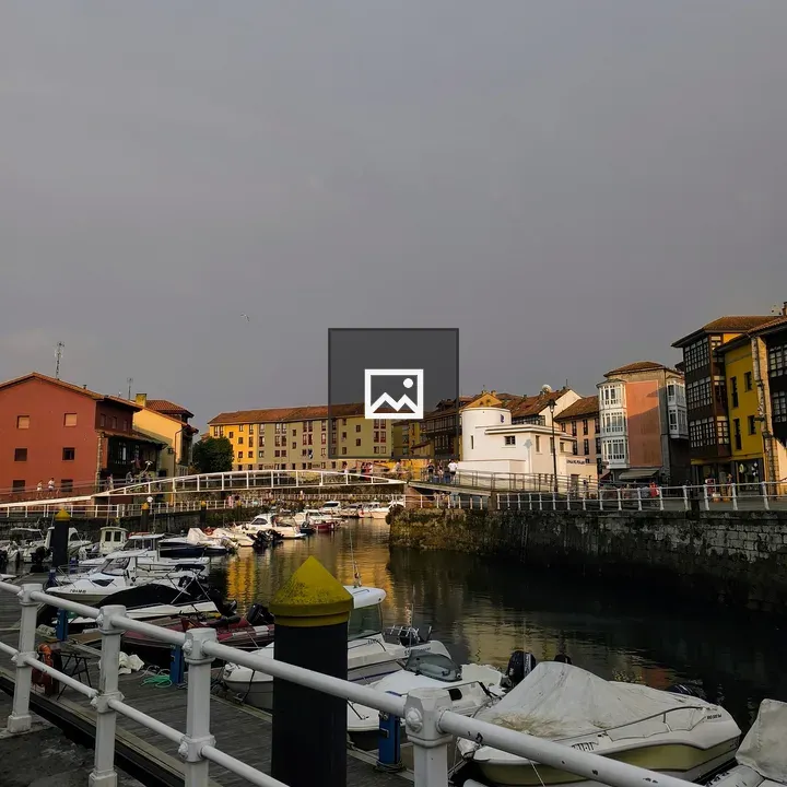 Summer at the Llanes Pier