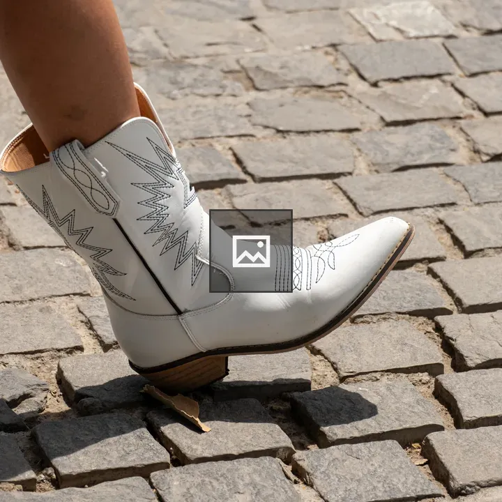 White Cowboy Boots