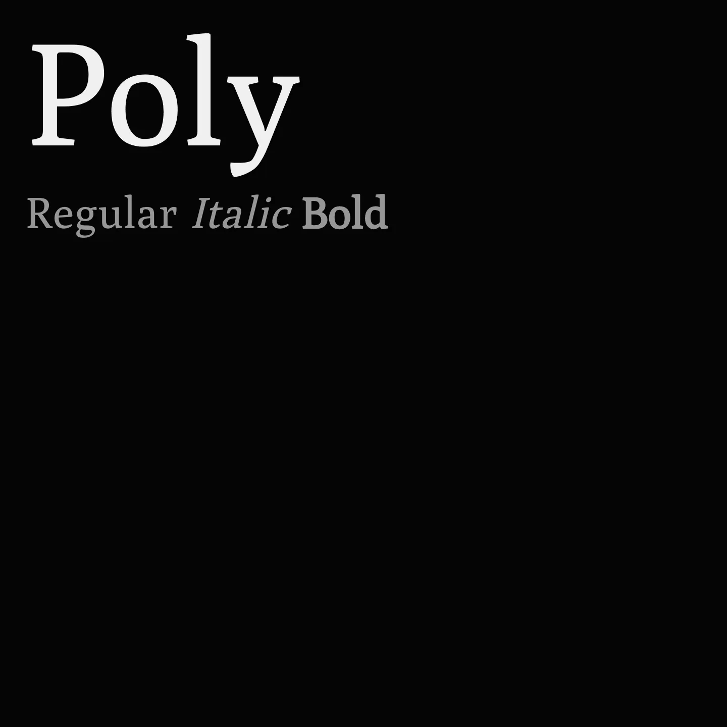 Poly