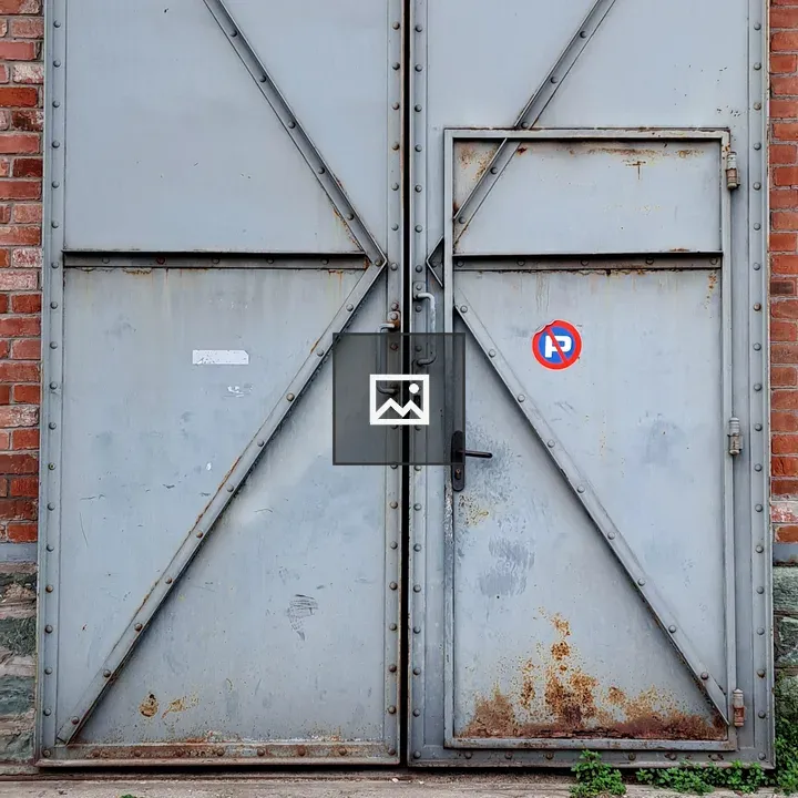 Warehouse door Thessaloniki port