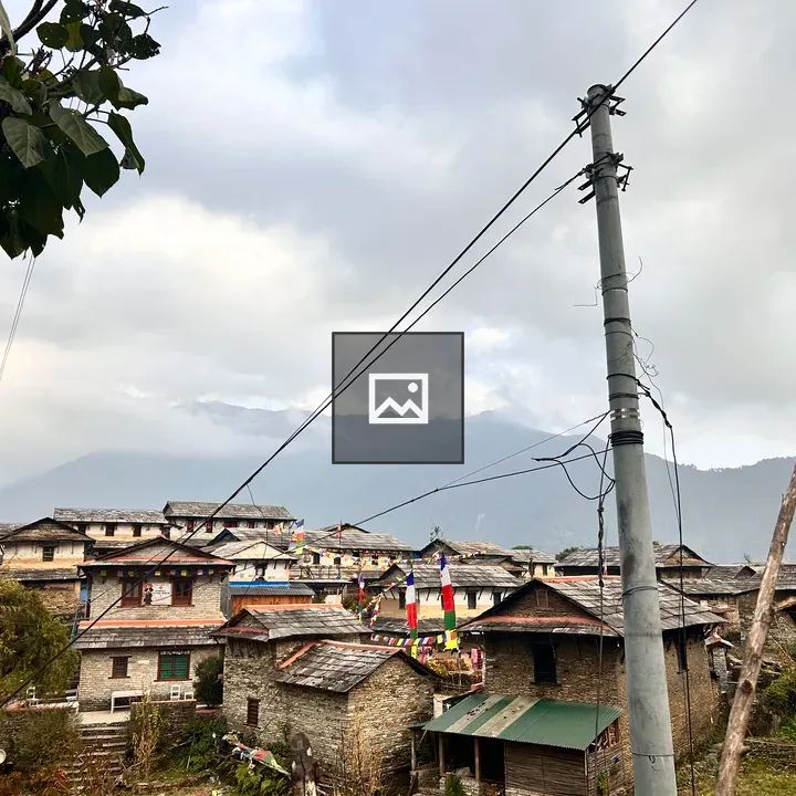Ghandruk Village Houses