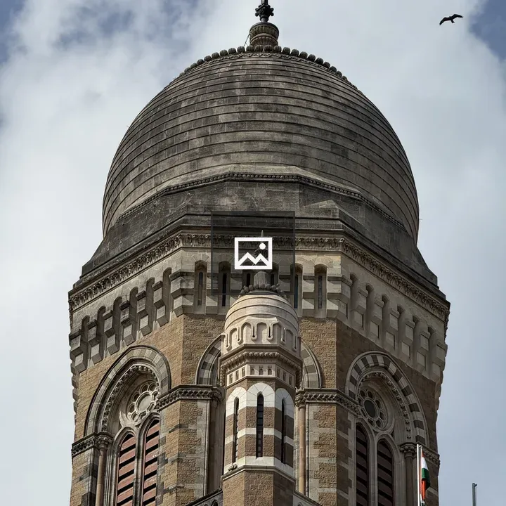 Chhatrapati Shivaji Terminus Dome and Finial