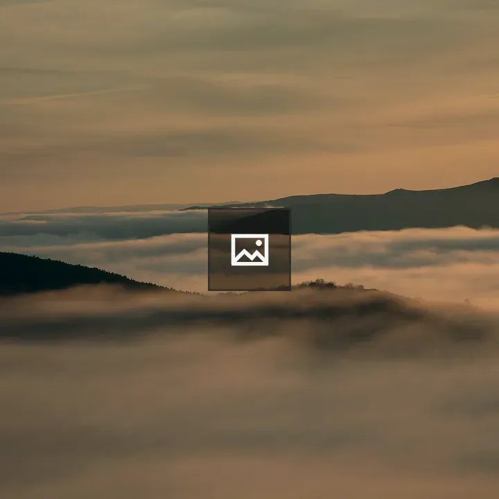 Hillside Fog at Sunrise