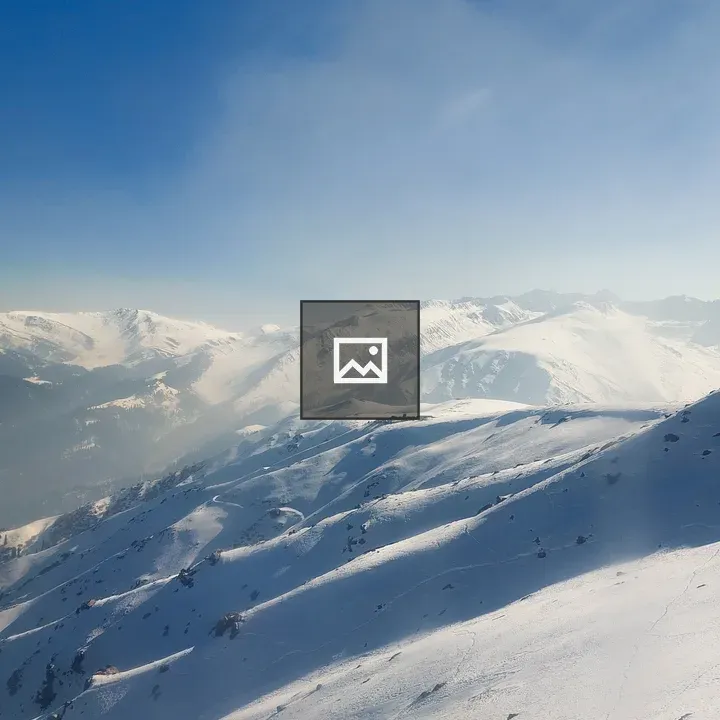 Snow-Capped Peaks Landscape