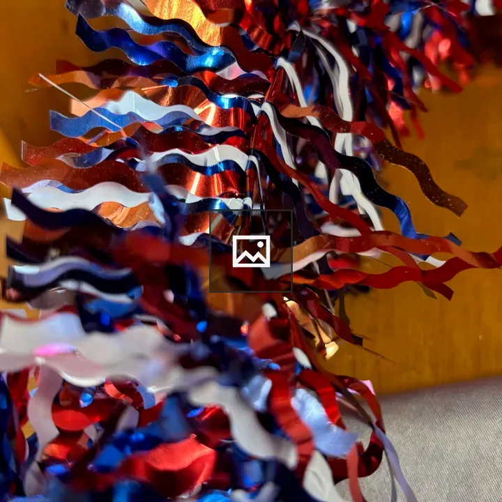 Red White and Blue Bunting