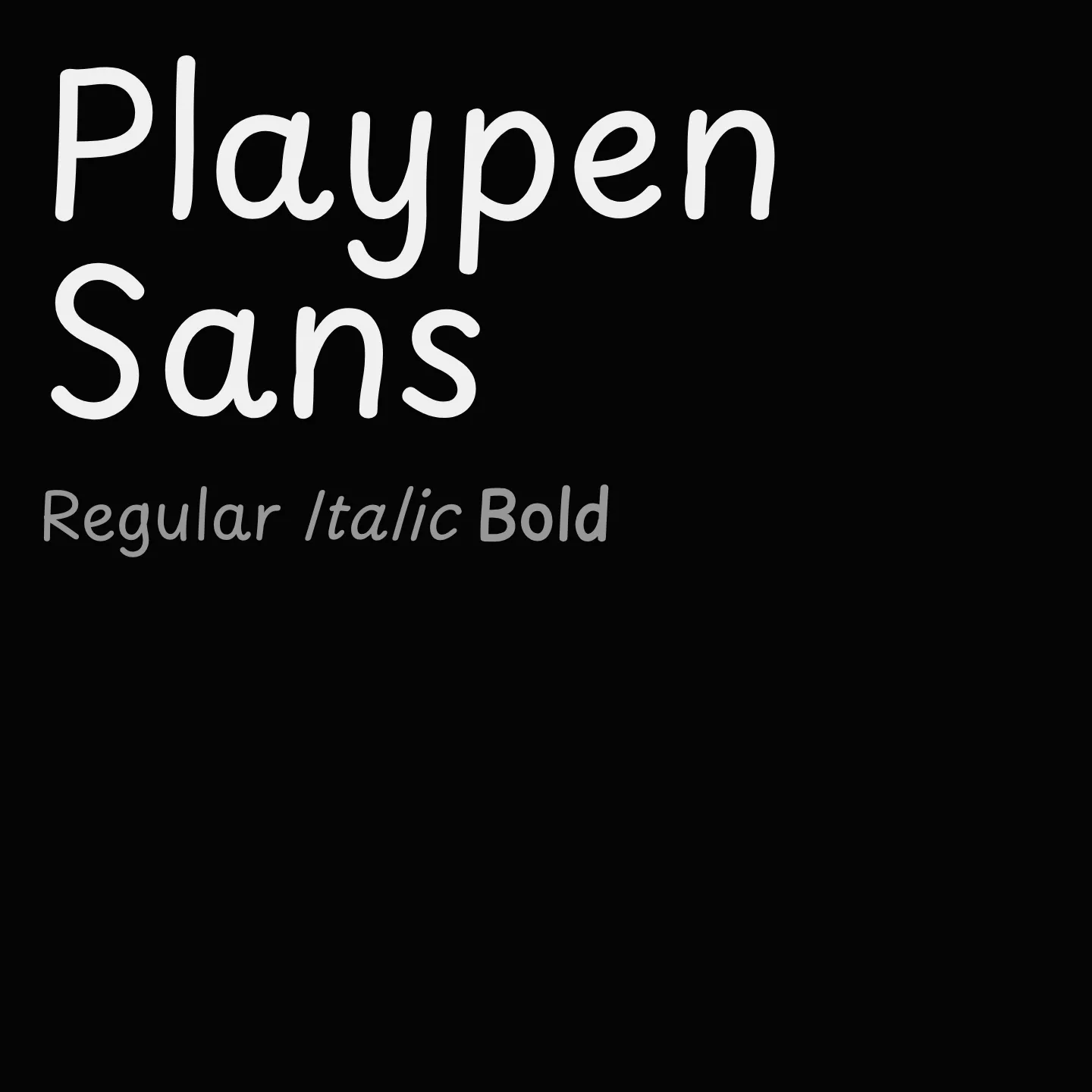 Playpen Sans