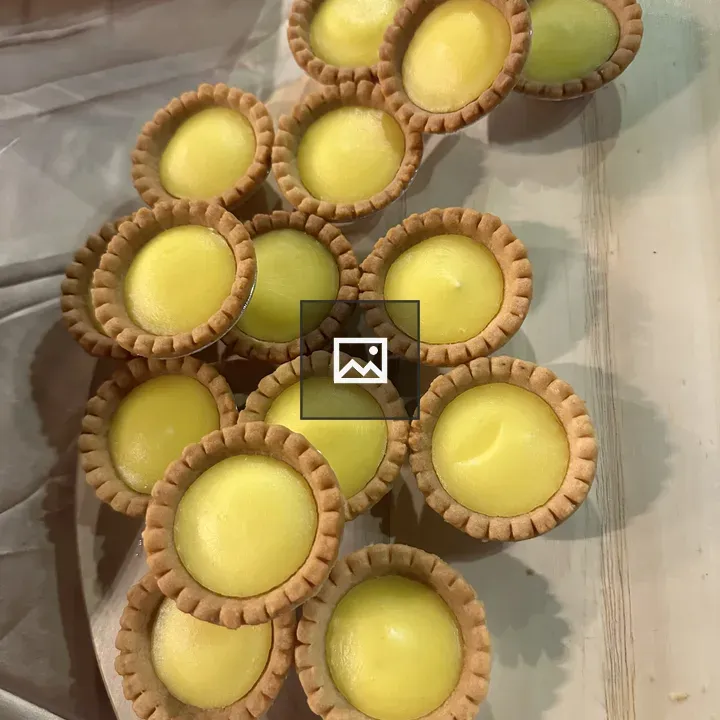 Sweet dessert at welcome dinner