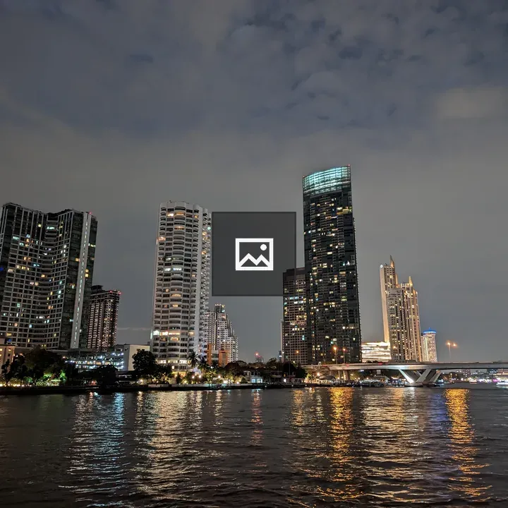 Bangkok Night Skyline