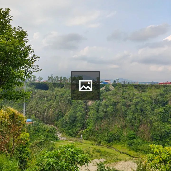 Lush green hillside landscape