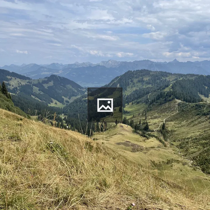 Allgäu Landscape with Mountain View