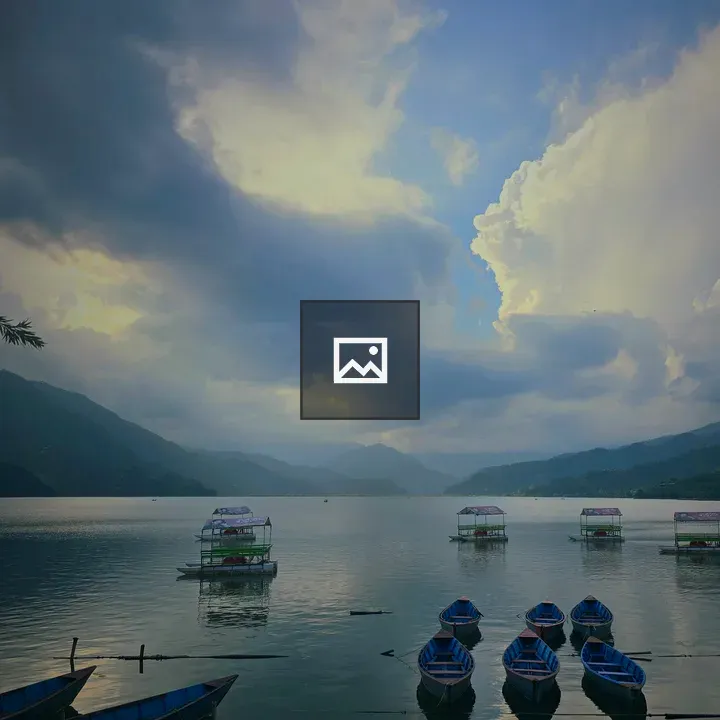 Fewa Lake Scene