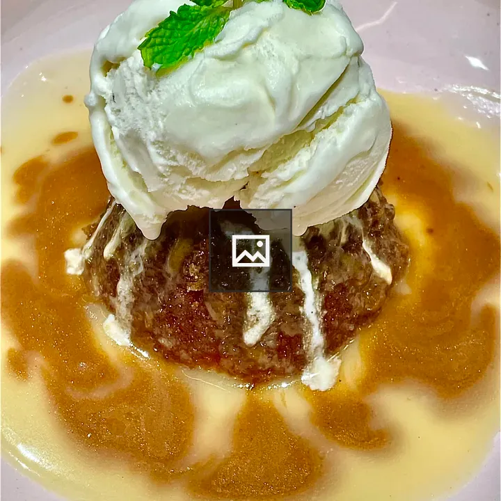 Sticky Toffee Fusion Dessert