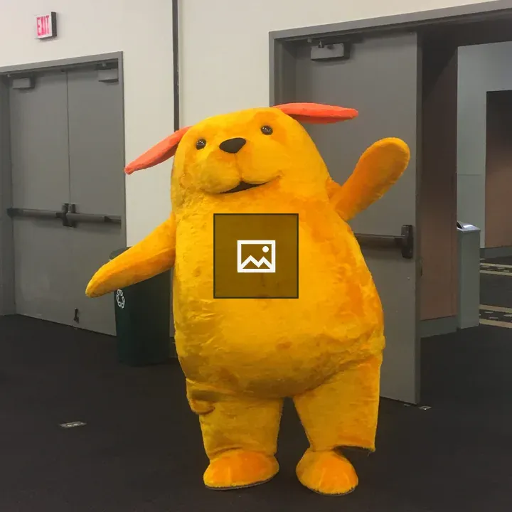 Wapuu at WordCamp US 2019