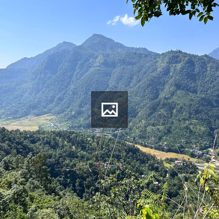 Mountains and Sky over Syangja