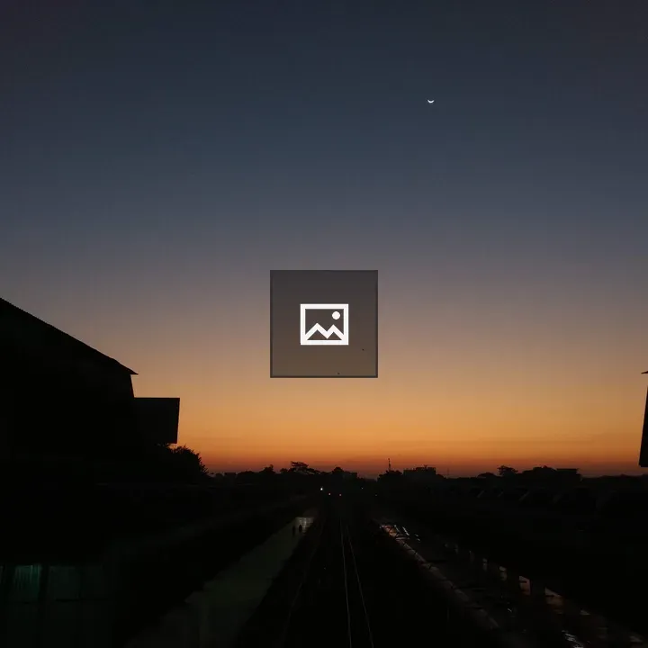 Dark hours before sun rise