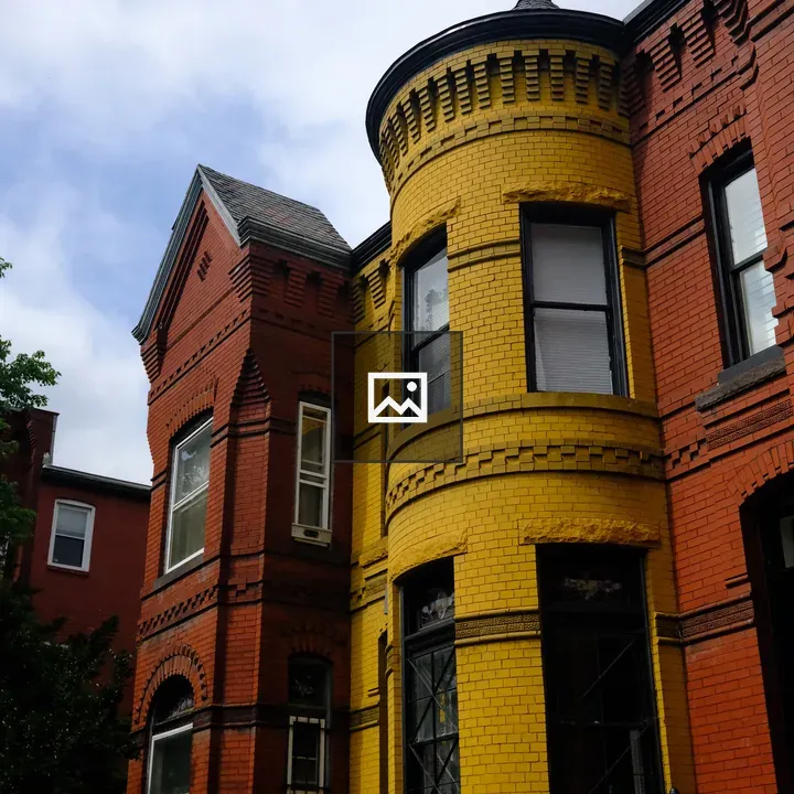 Colorful Buildings in Washington DC