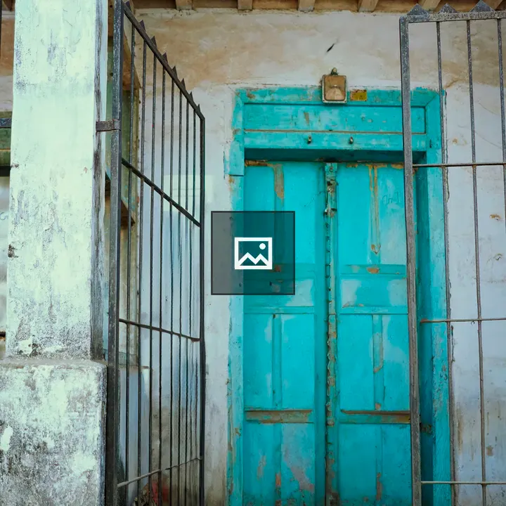 Old door in Kozhikode