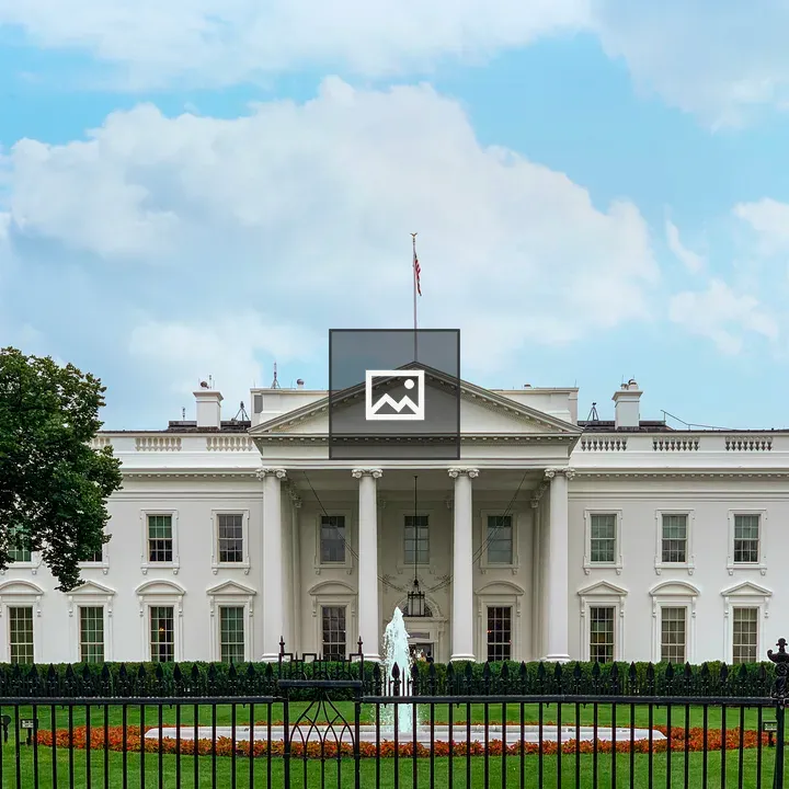 United States White House building
