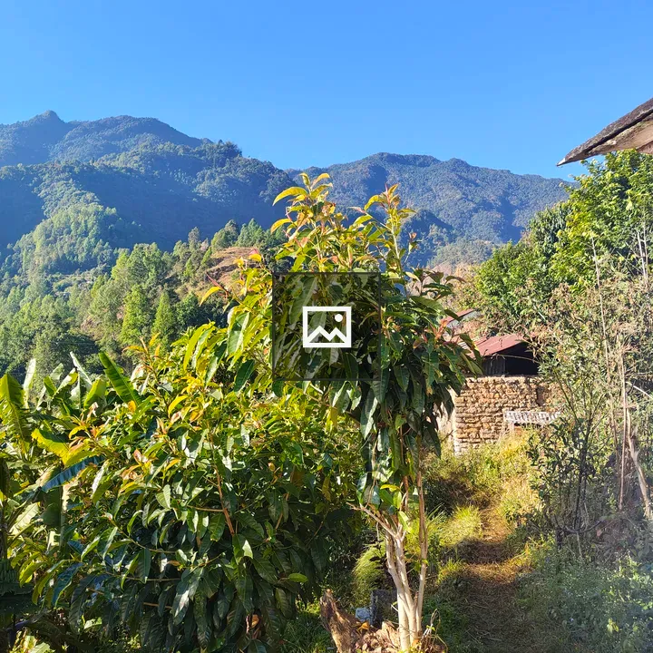 Mountain Landscape under Clear Sky
