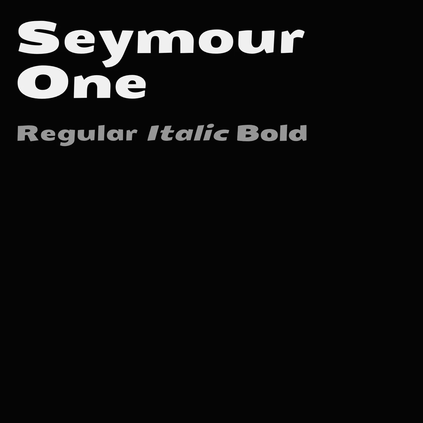Seymour One