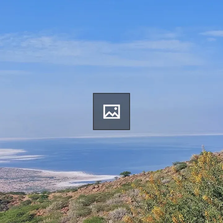 Nature landscape with ocean and sky