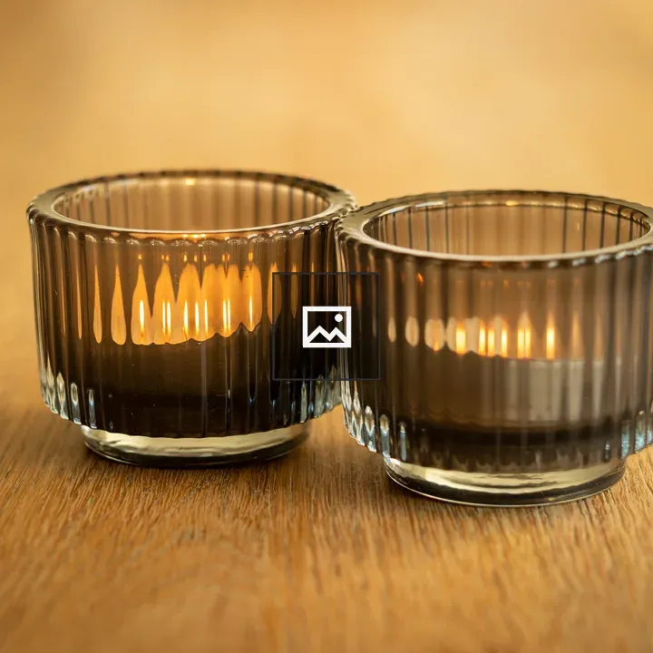 Candles on Interiors Shelf