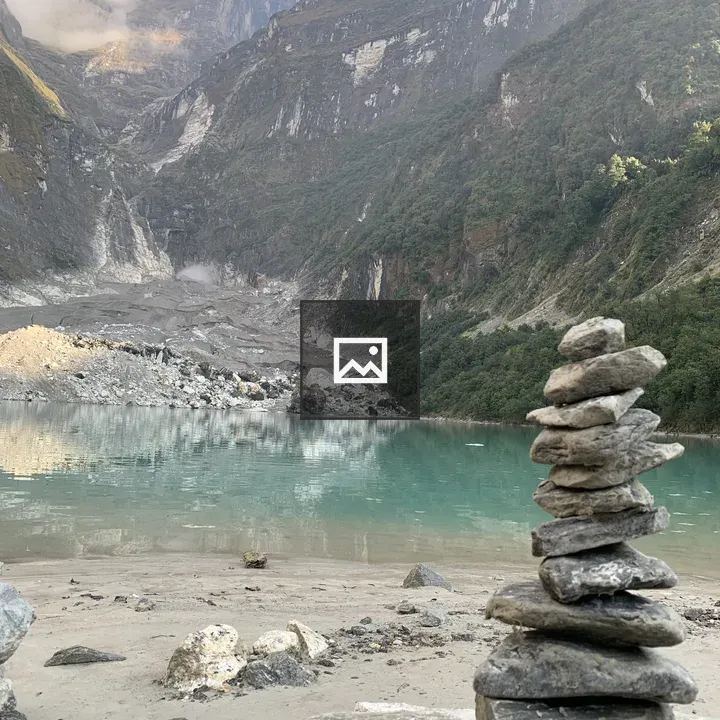 Stack of Stones on Shore