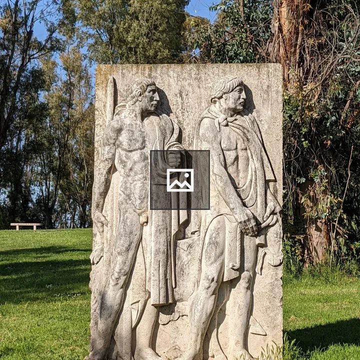 Park in Rome Sculpture
