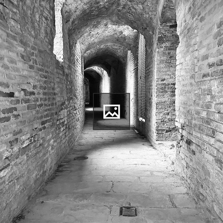 Dark Corridor in Italica Ruins