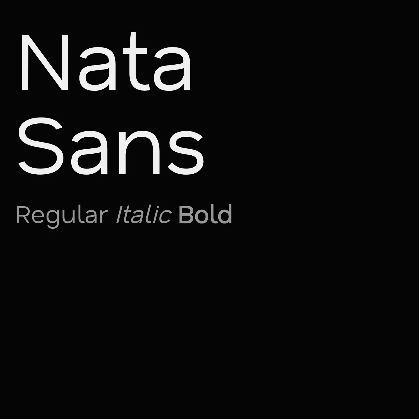 Nata Sans