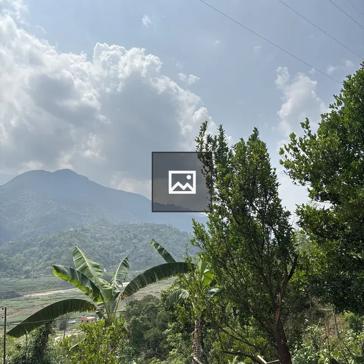 Mountains with Banana Trees