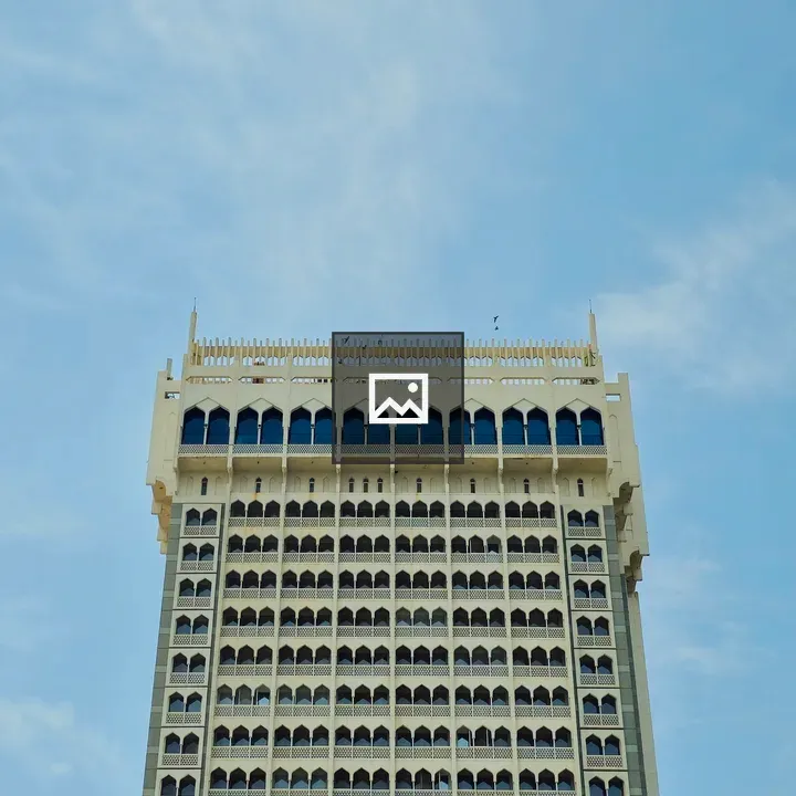 Tall modern building in Colaba