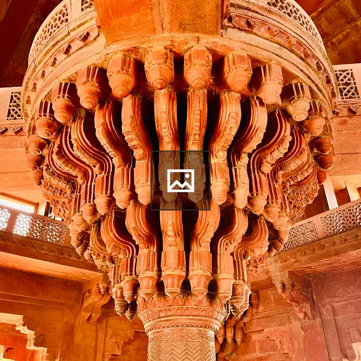 Grand 16th Century Pillars