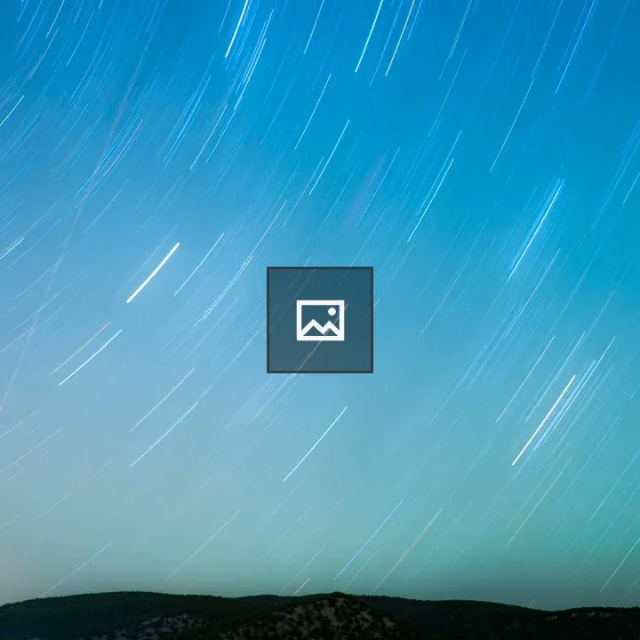 Star trails above Utah