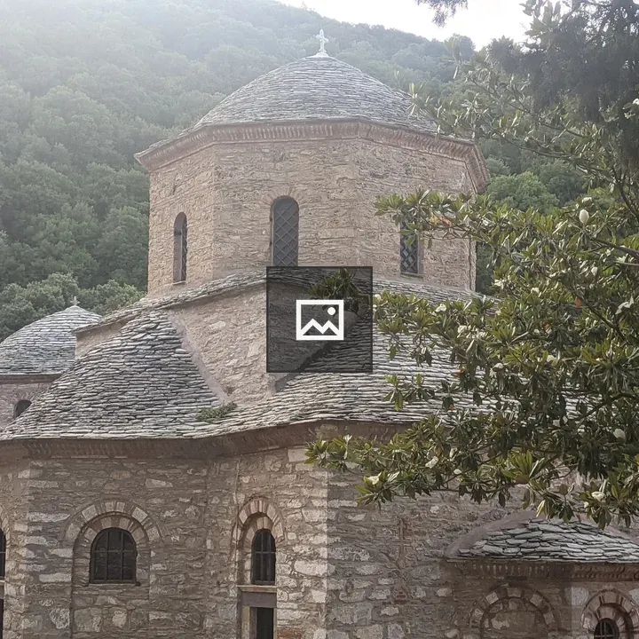 Greek Church in Landscape