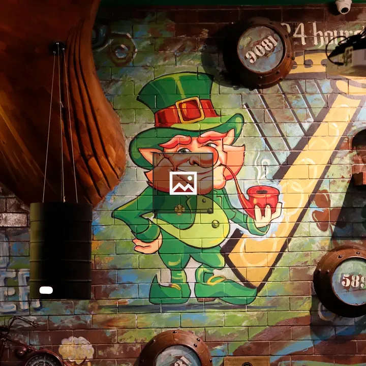 Mural Lewd Leprechaun Interior