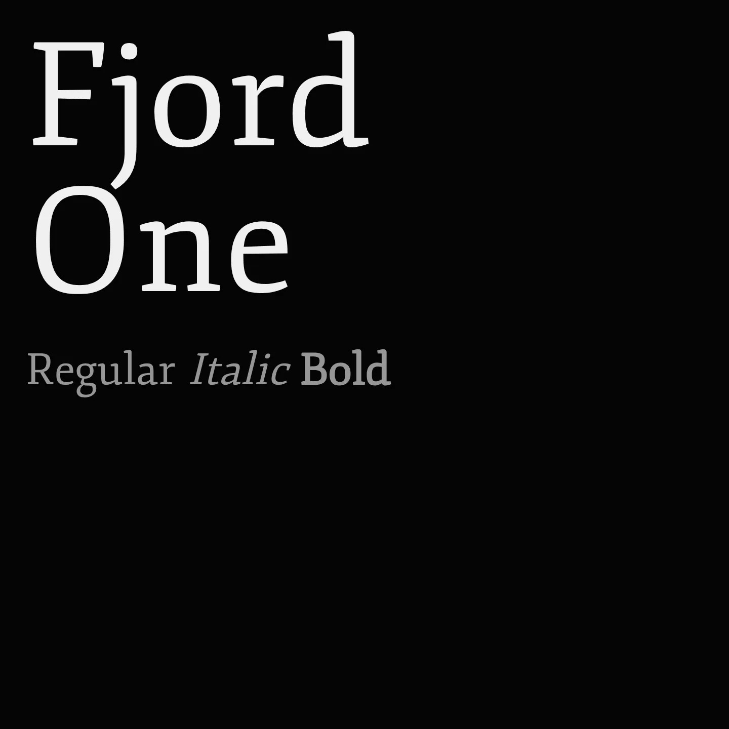 Fjord One