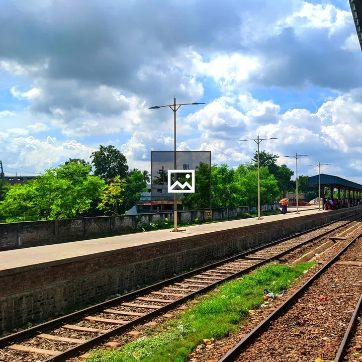 Railway track in Bangladesh