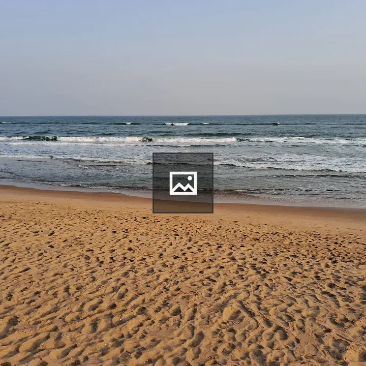 Beach Horizon with Waves