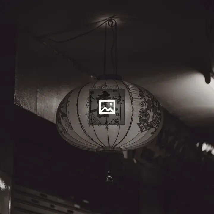 Lantern Lighting Night Scene