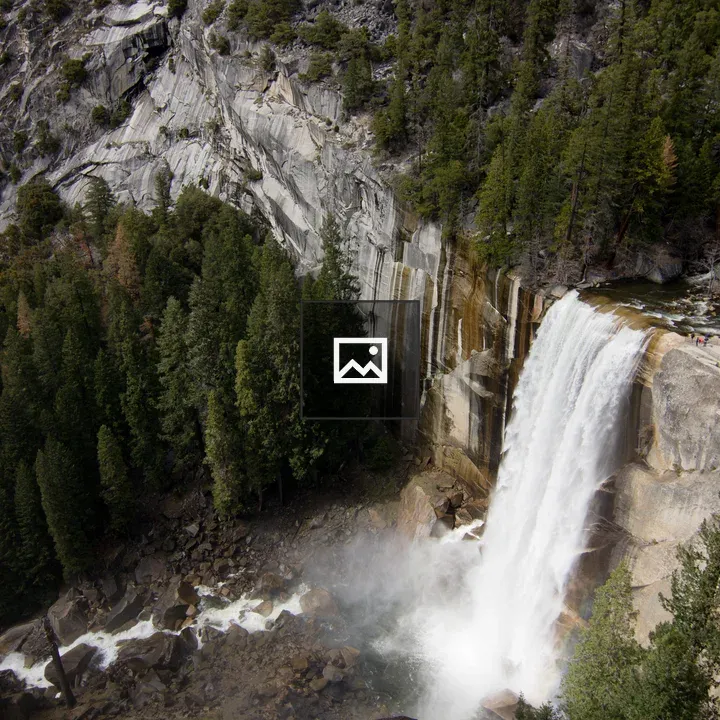 Vernal Falls in Yosemite