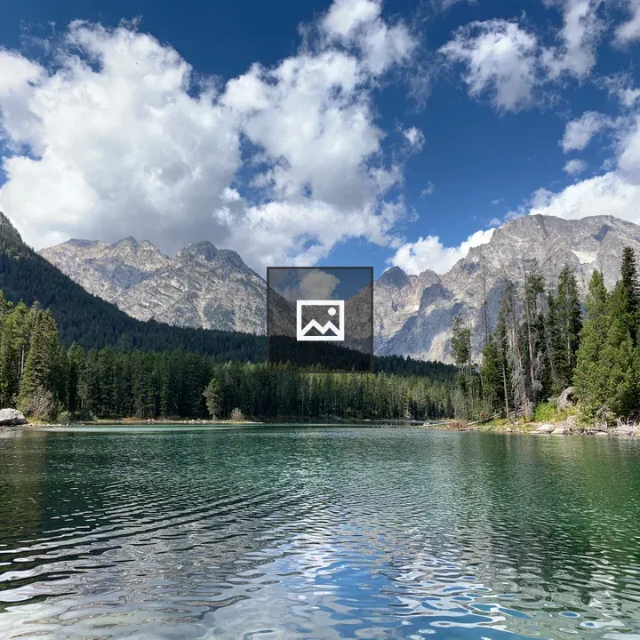 Lake with Mountains