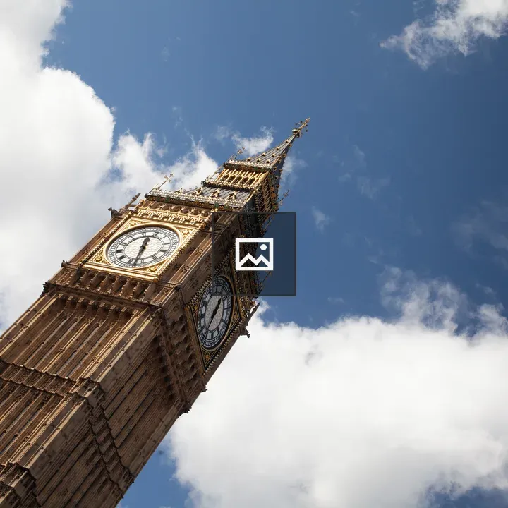 Big Ben Against Cloudy Sky