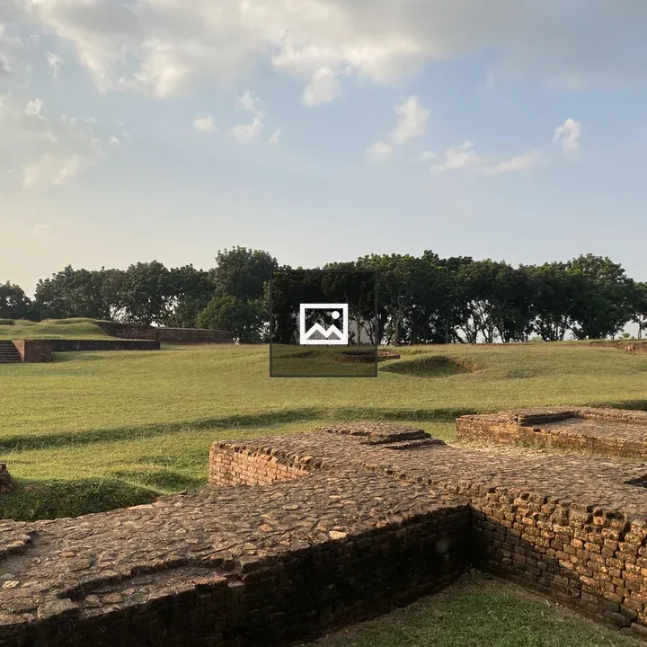 Ancient stone ruins landscape