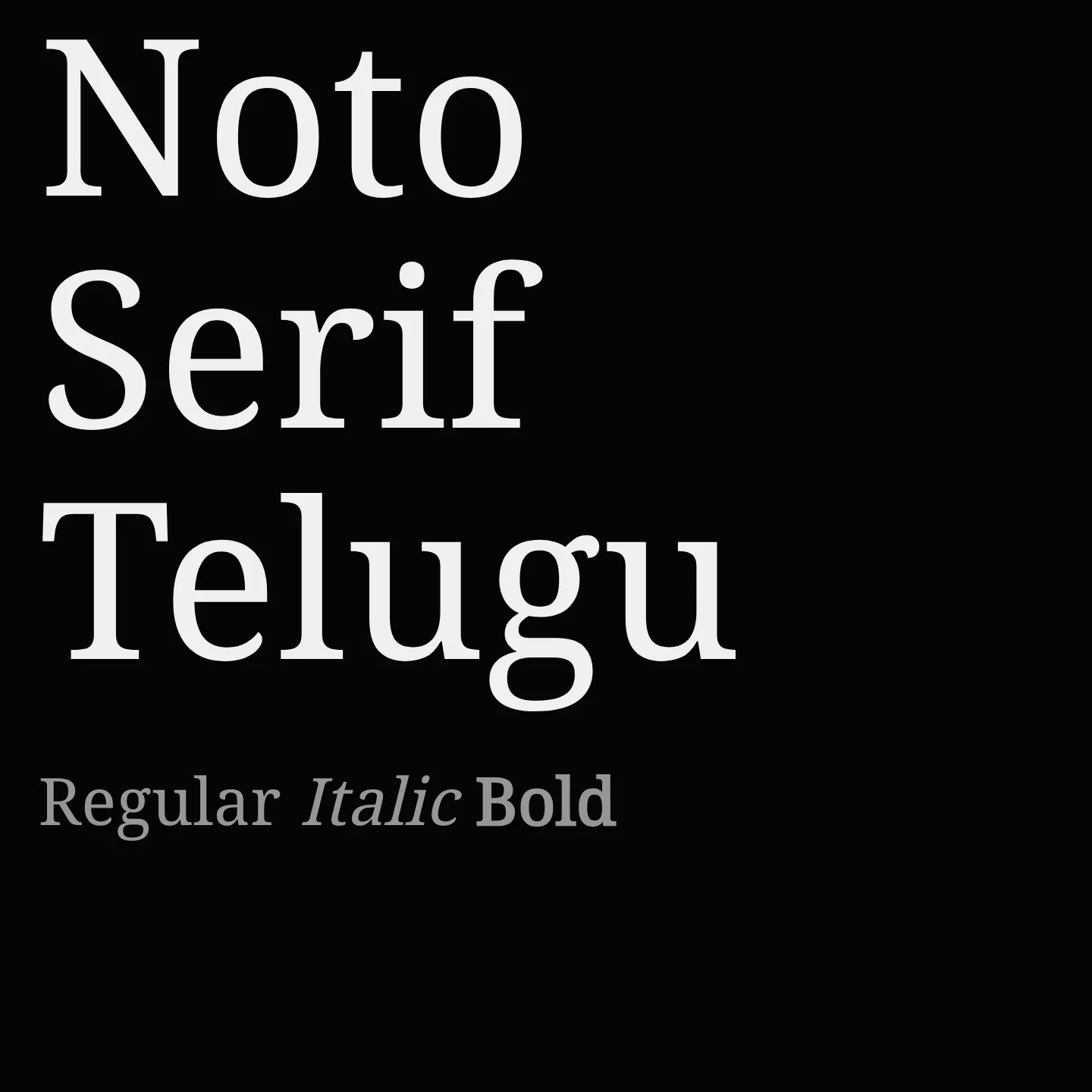 Noto Serif Telugu