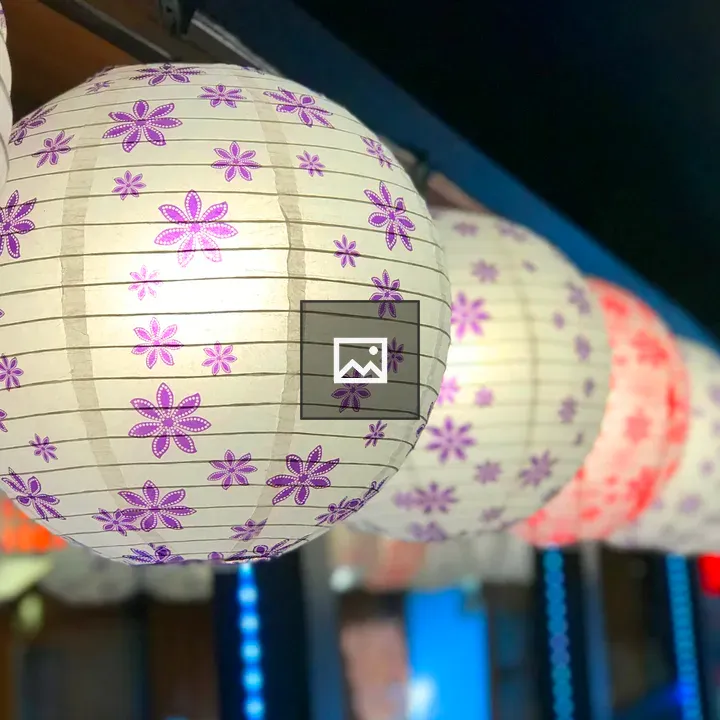 Hanging Paper Lanterns
