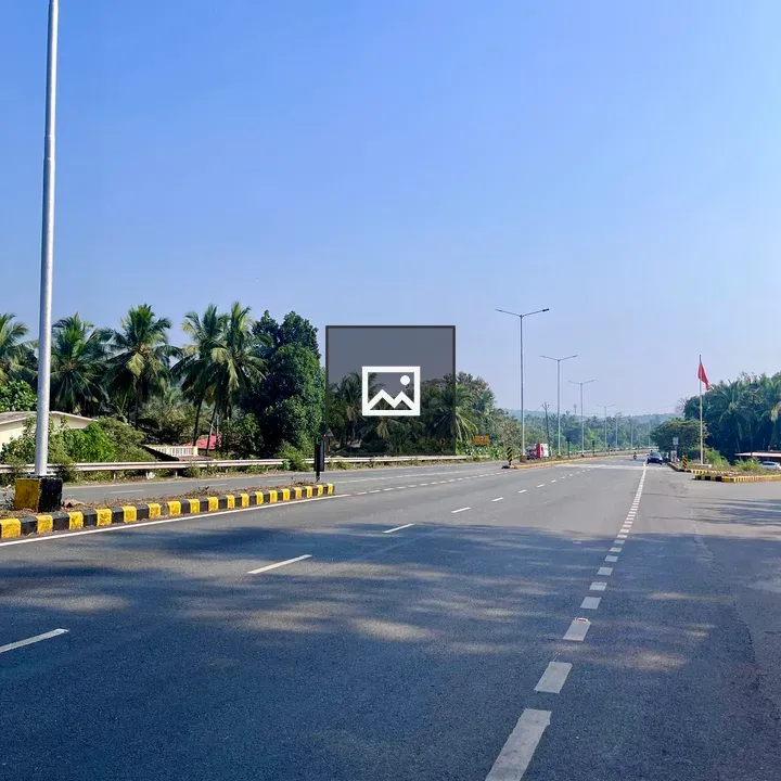 Highway Road with Blue Sky