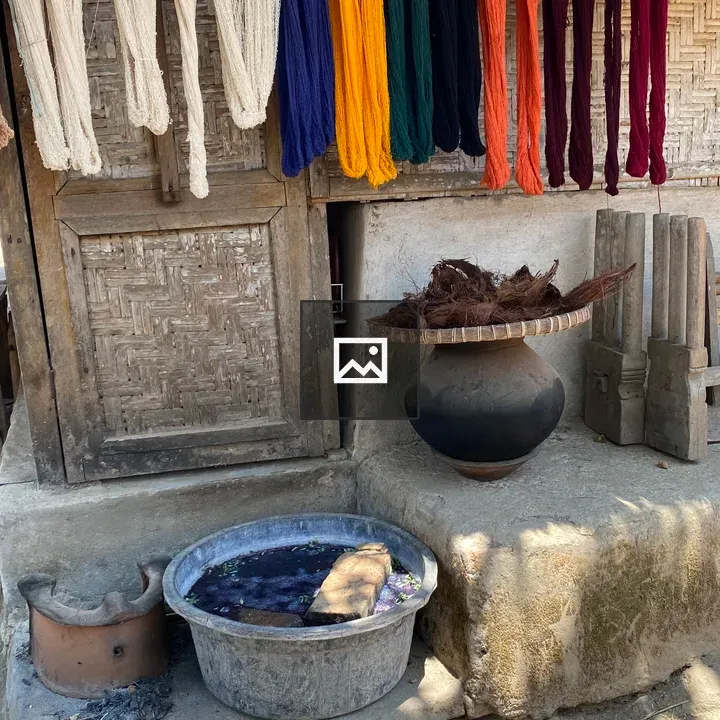 Yarn and Lombok Songket Materials